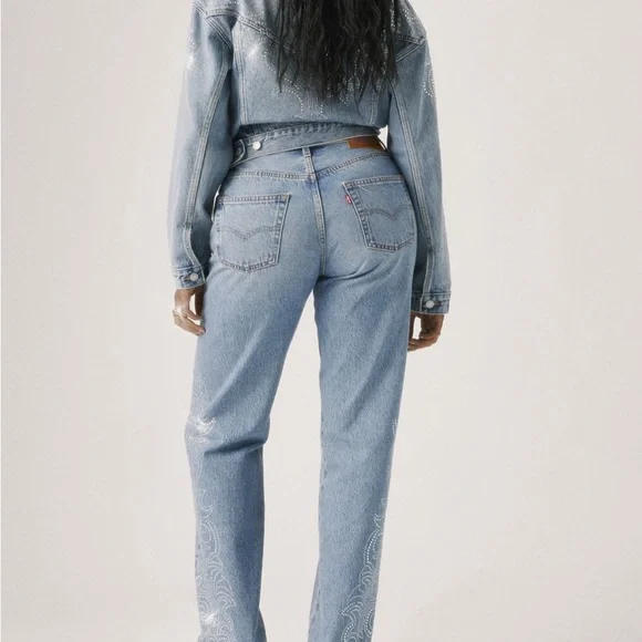 BEYONCÉ X LEVI’S 501® '90S WOMEN'S 28 x 30 - Picture 11 of 14